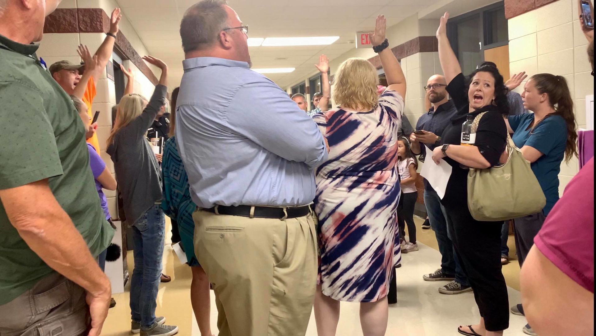 A hallway election